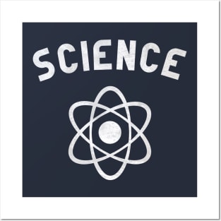 Cool Science Atom T-Shirt Posters and Art